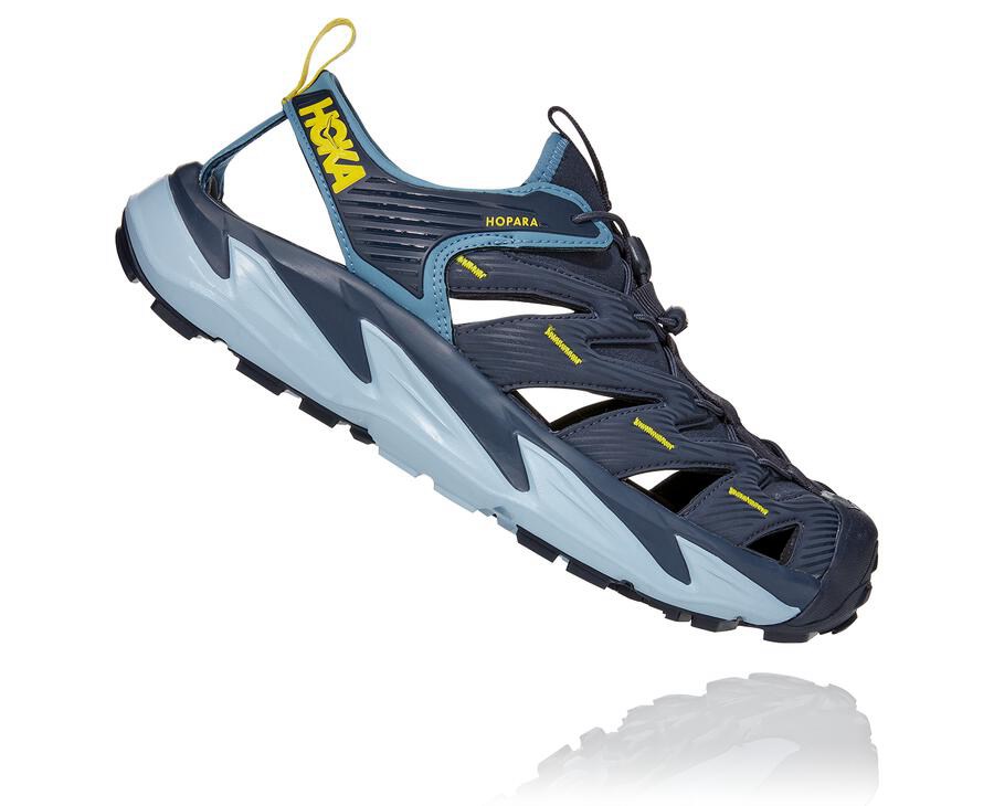 Hoka Australia One One Hopara - Mens Sandals Navy - SGLNU-7892